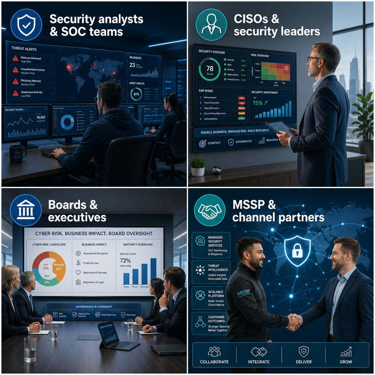 Security teams and leaders who use CiBRAI