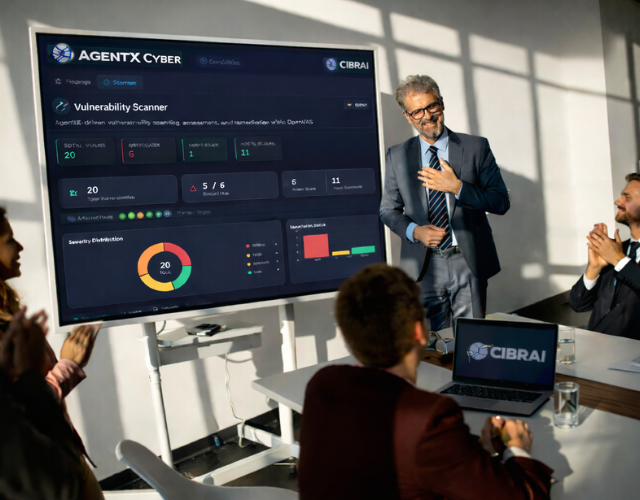 CISO and executive in security review meeting