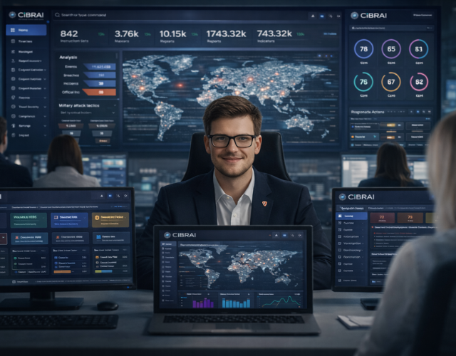 Security analyst working with CiBRAI