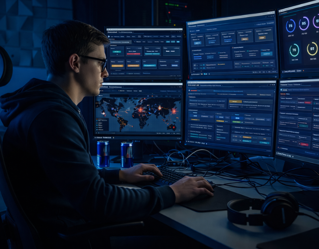 Security analyst using CiBRAI platform